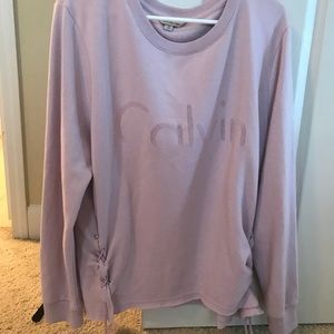 Calvin Klein Pink Sweatshirt